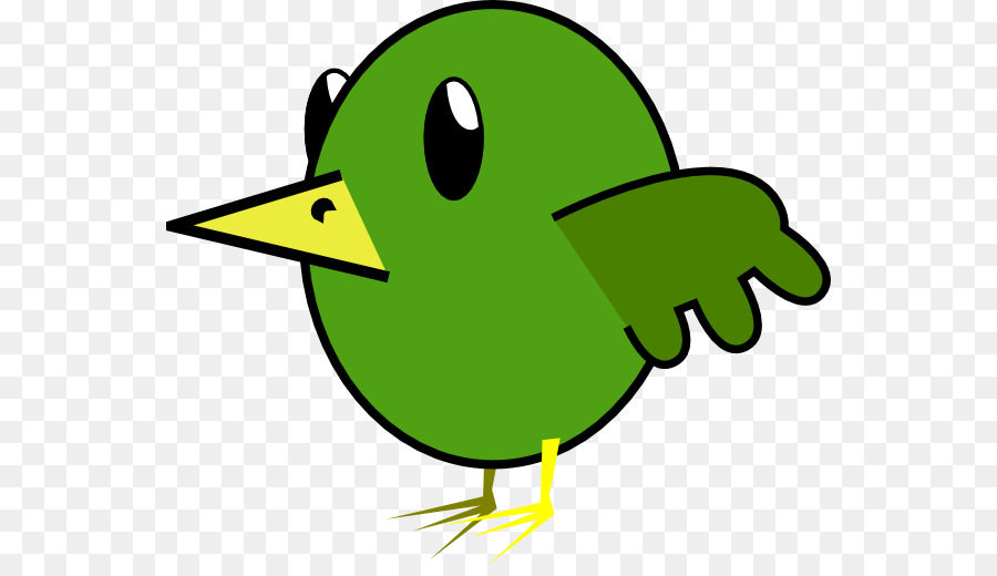 Oiseau Vert，Dessin Animé PNG