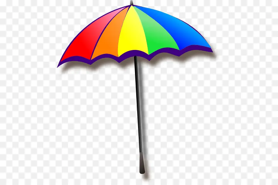 Parapluie Coloré，Pluie PNG