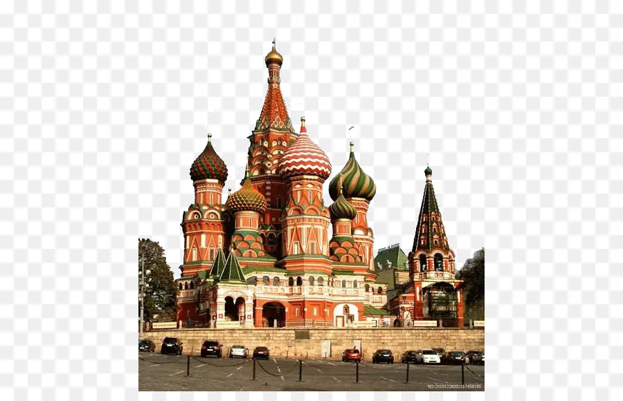 Kremlin De Moscou，Saint Basile Cathédrale PNG