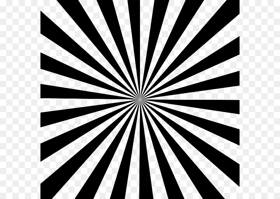 Motif Noir Et Blanc，Optique PNG