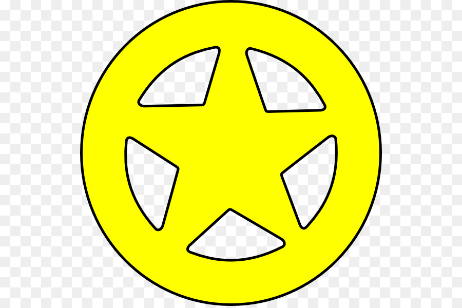 Étoile Jaune，Cercle PNG