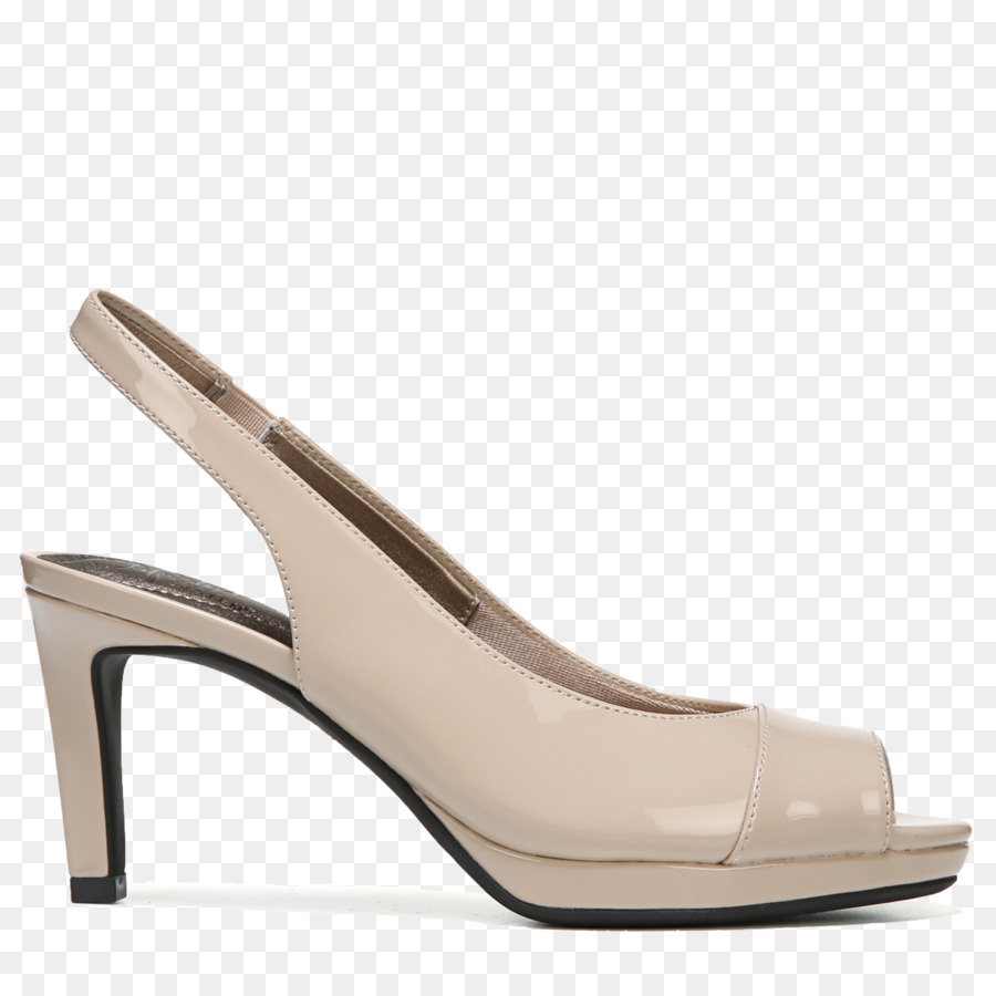 Chaussure à Talons Hauts Blanche，Chaussure PNG