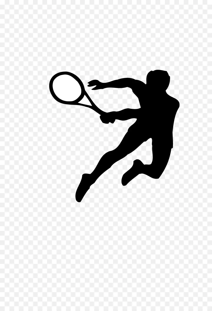 Joueur De Tennis，Raquette PNG