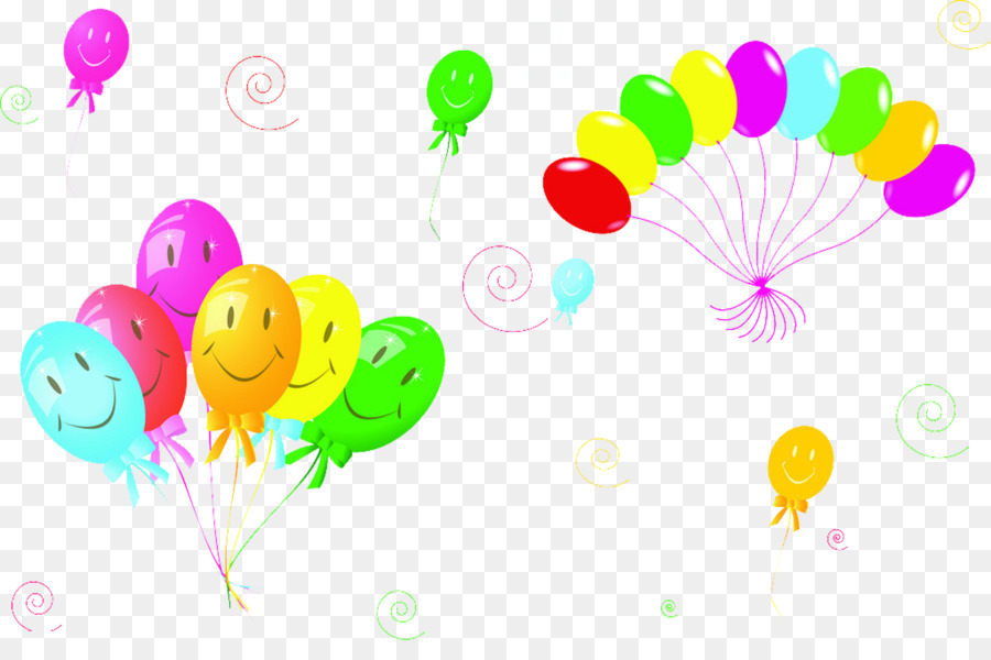 Ballons Souriants，Des Ballons PNG