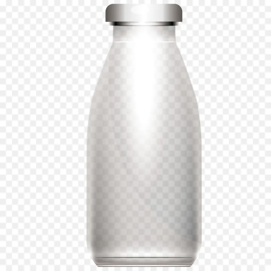 Bouteille De Lait，Verre PNG