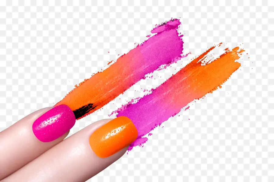 Vernis à Ongles Coloré，Clou PNG