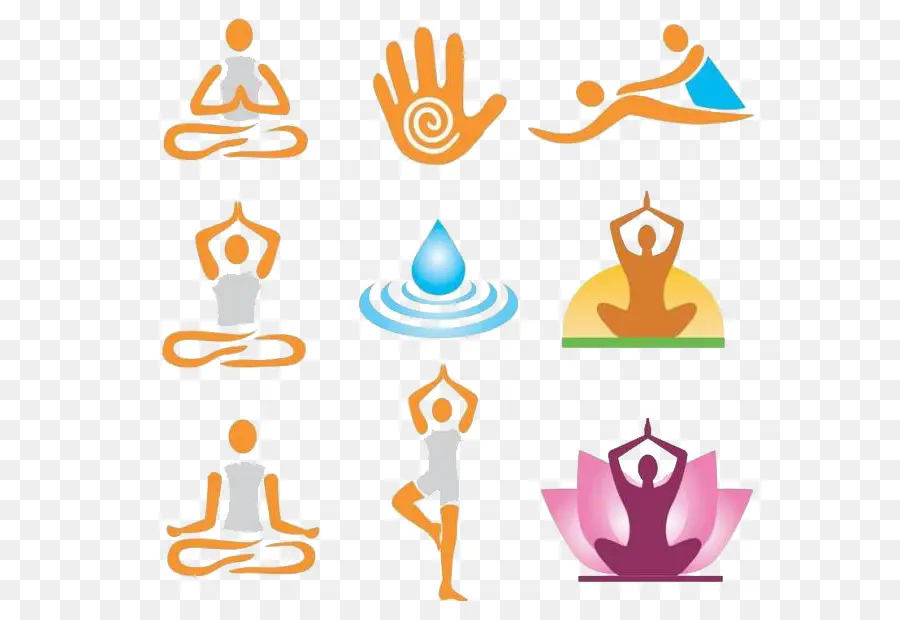 Poses De Yoga，Méditation PNG