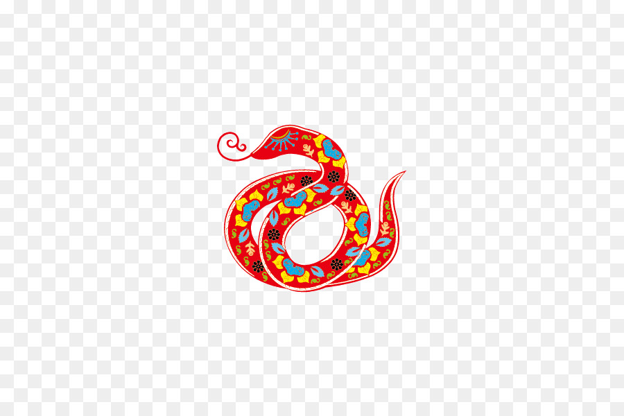 Serpent Décoratif，Modèle PNG