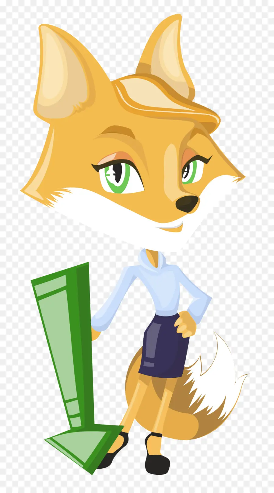 Caractère De Renard，Dessin Animé PNG