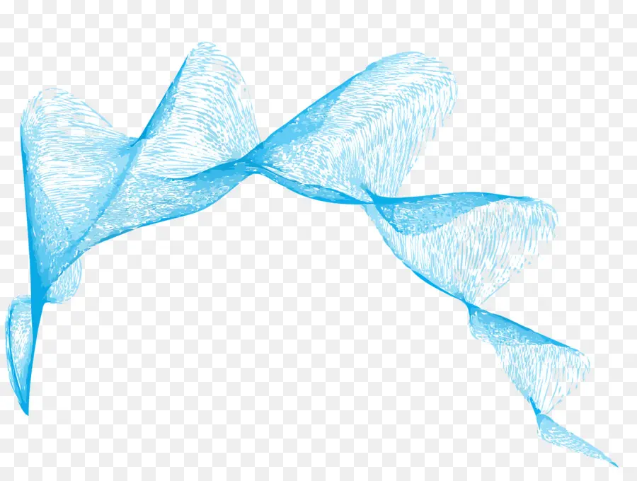 Ruban Bleu，Tissu PNG