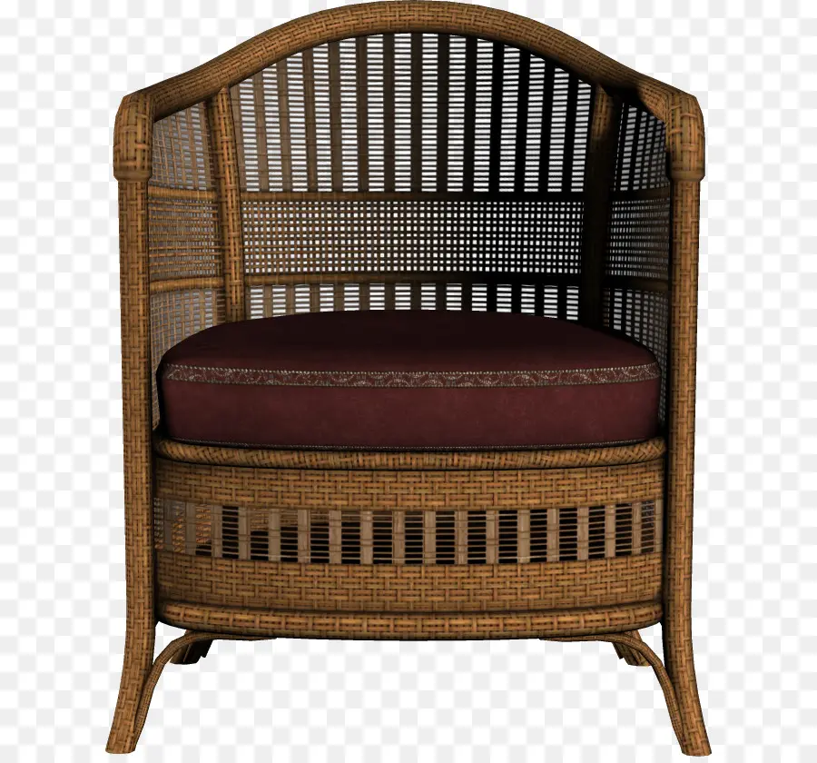 Chaise En Osier，Rotin PNG