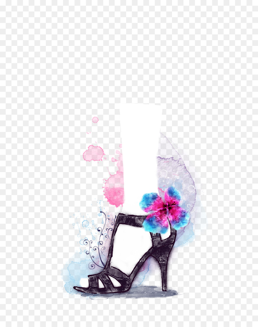 Tshirt，Highheeled Chaussures PNG