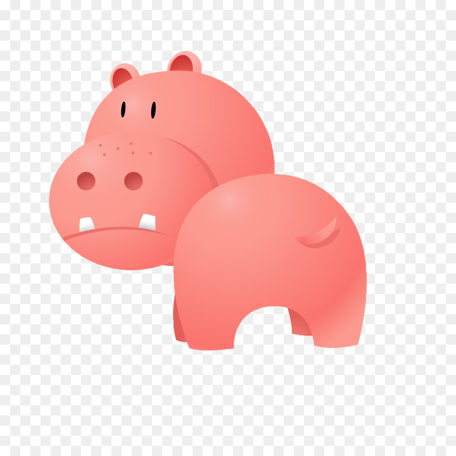 Hippopotame，Dessin Animé PNG