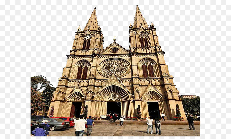 La Cathédrale Du Sacré Cœur，La Tour De Canton PNG