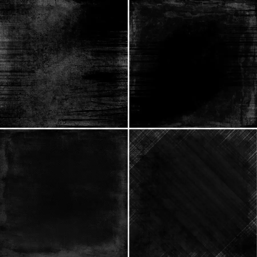 Texture Grunge Noire，Rayures PNG