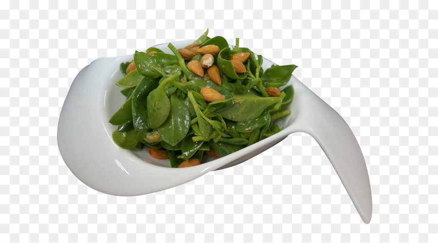 Salade D épinards，Amande PNG