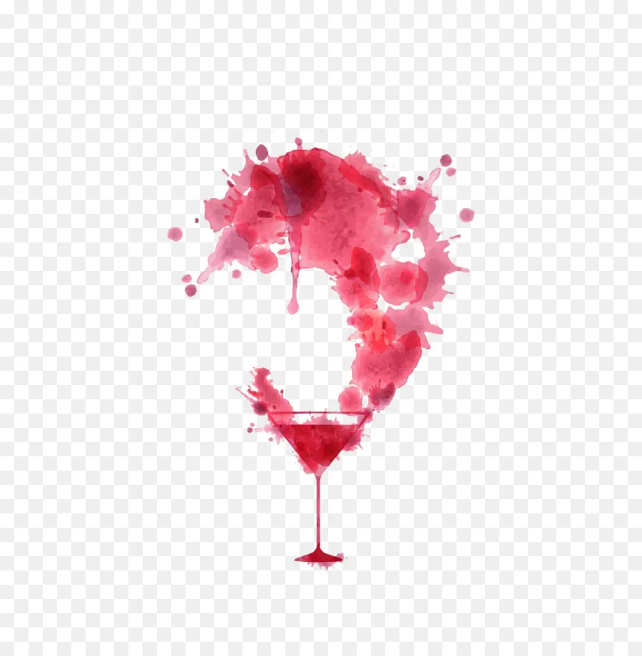 Verre à Vin Rouge，Éclabousser PNG