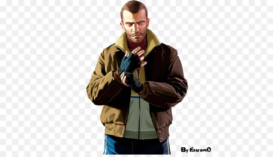 Grand Theft Auto Iv，Niko Bellic PNG