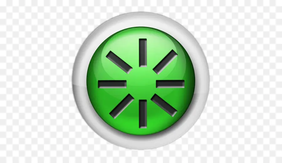 Bouton Vert，Rond PNG