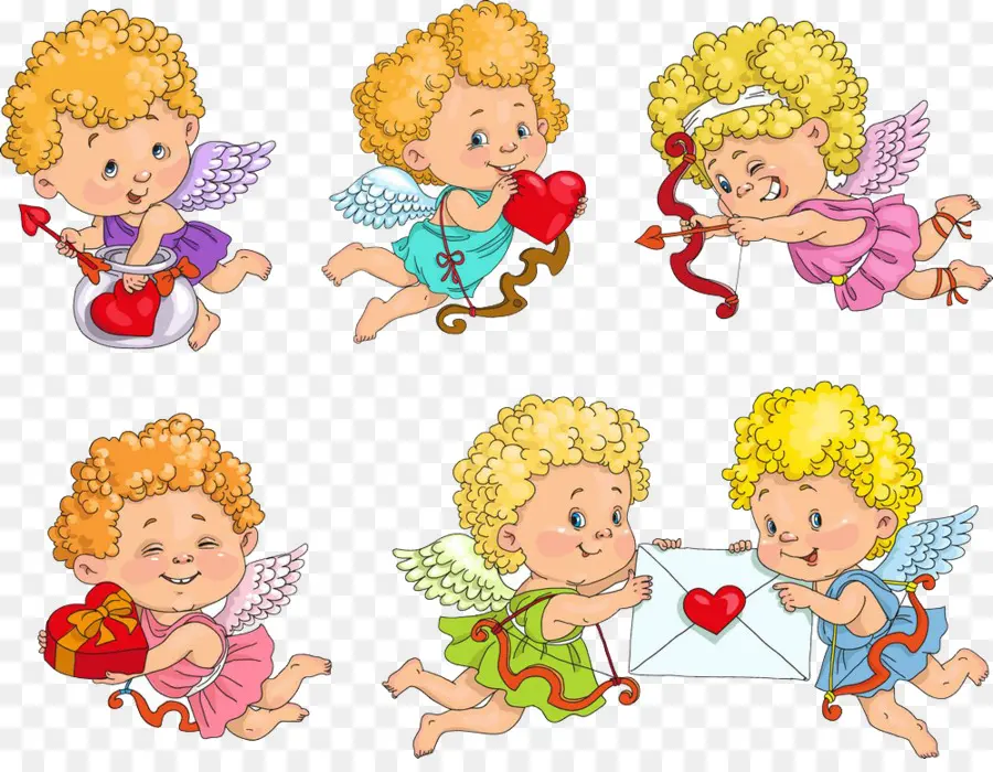 Cupidons Mignons，Anges PNG