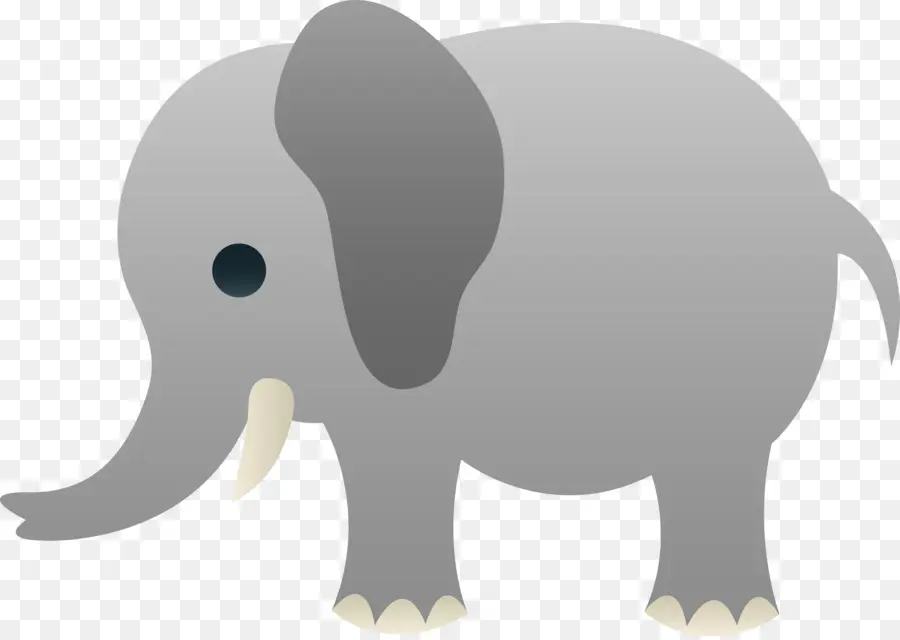 L éléphant，Gris PNG