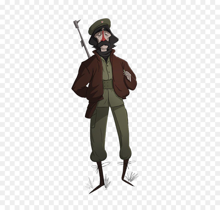 Soldat De Dessin Animé，Uniforme PNG