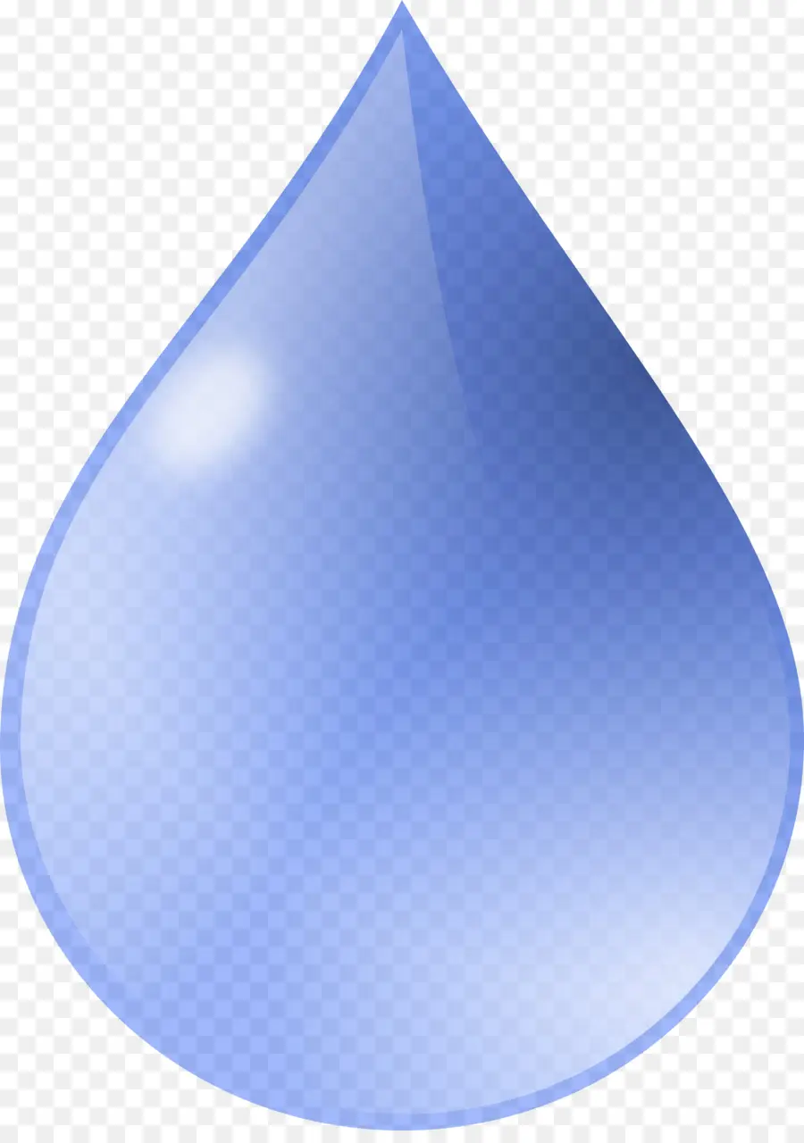 Goutte D'eau Bleue，Eau PNG