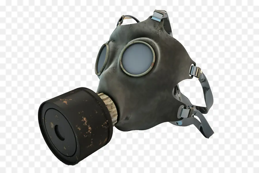 Masque à Gaz，Noir PNG