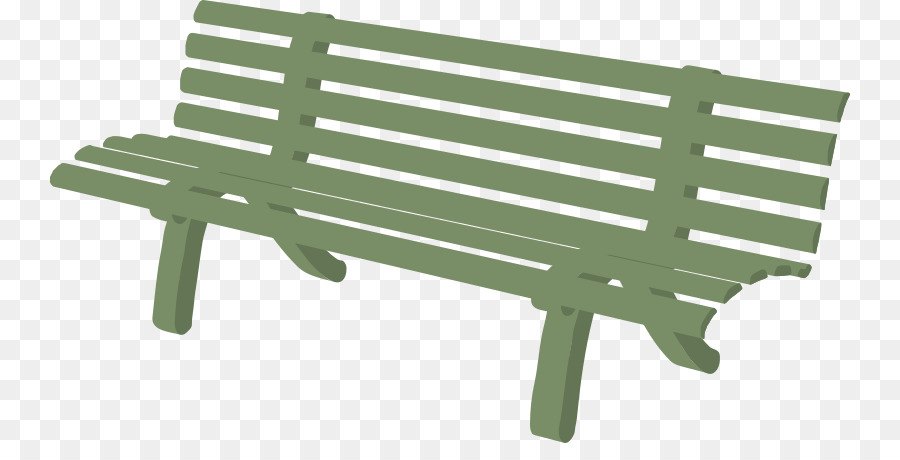 Banc Vert，De Plein Air PNG