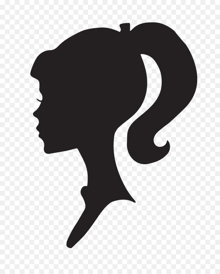 Silhouette，Barbie PNG