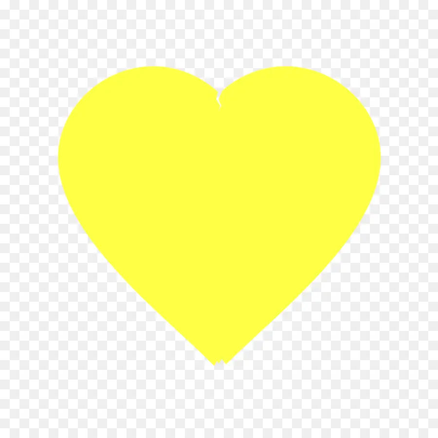 Coeur Jaune，Amour PNG