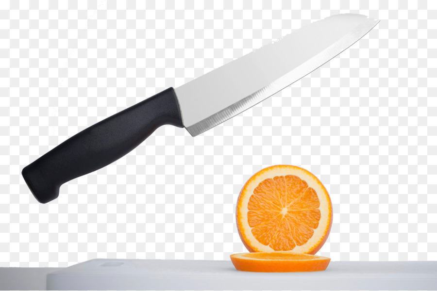 Couteau Et Orange，Coupe PNG