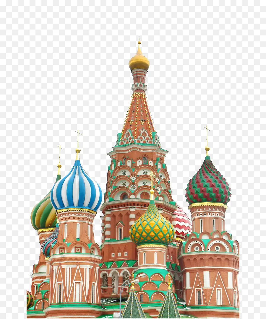 Cathédrale Saint Basilis，Moscou Kremlin PNG