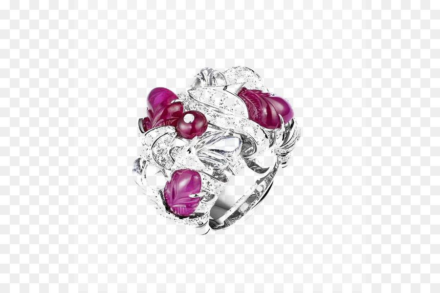 Bague Rubis Et Diamants，Gemme PNG