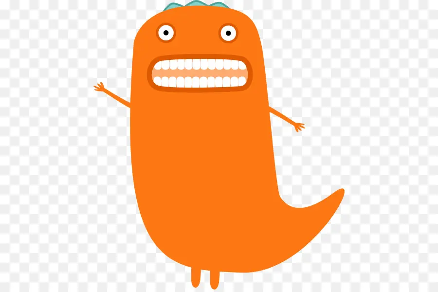 Monstre Orange，Créature PNG