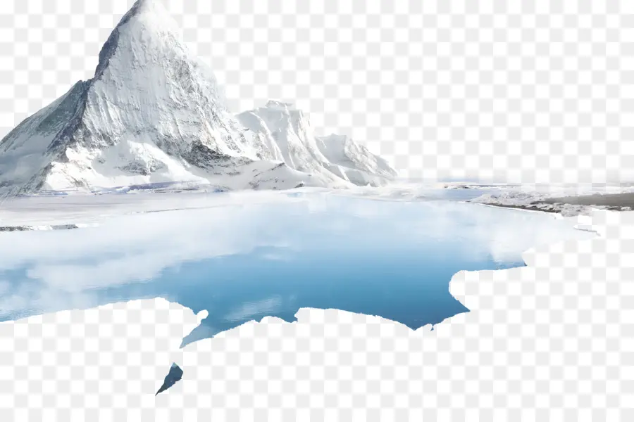 Montagne Enneigée，Glace PNG