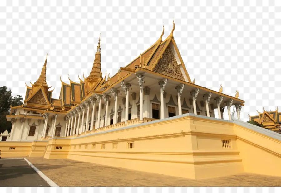 Angkor Vat，Palais Royal Phnom Penh PNG