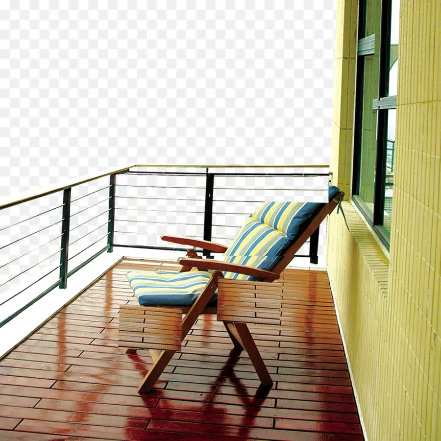 Chaise De Balcon，De Plein Air PNG