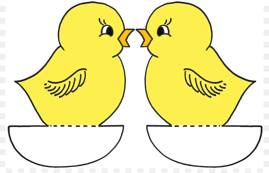 Poussins，Jaune PNG