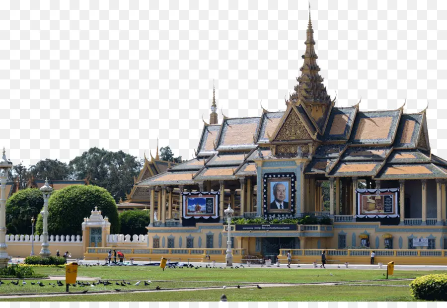 Palais Royal De Phnom Penh，Angkor Wat PNG
