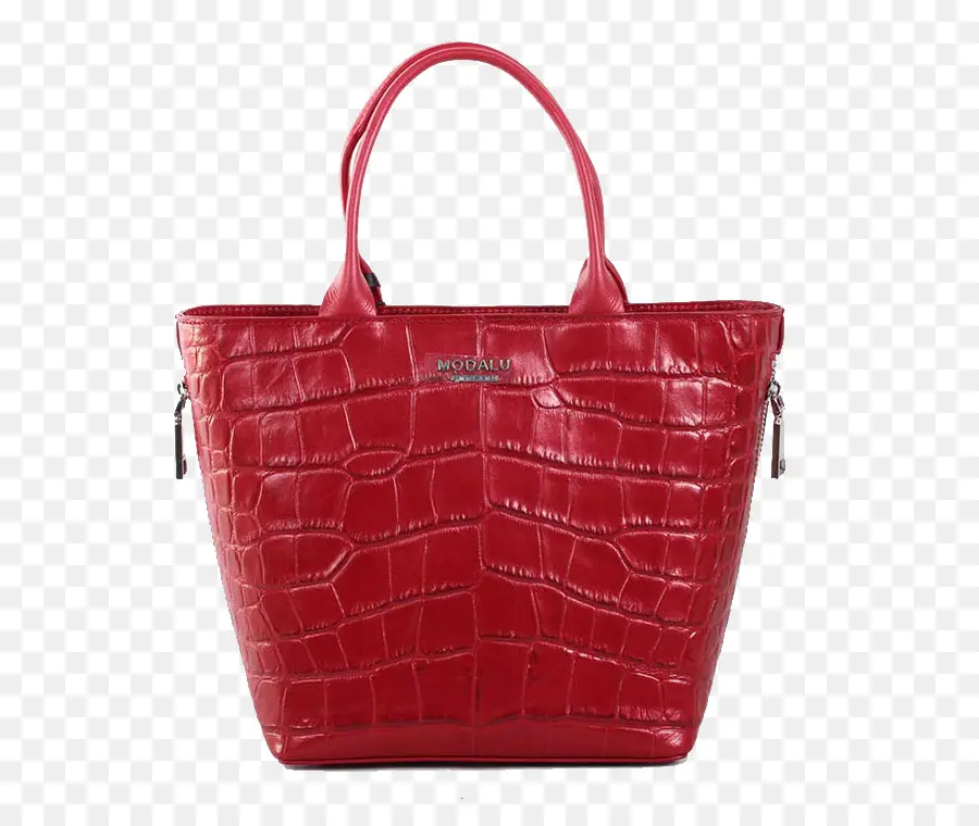 Sac à Main Rouge，Cuir PNG