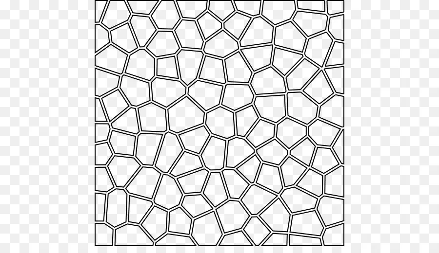 Diagramme De Voronoi，La Géométrie PNG
