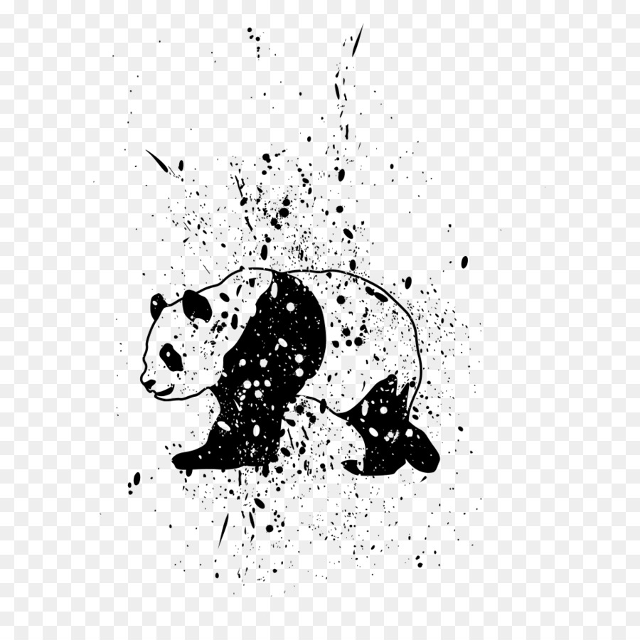 Panda Géant，Rideau PNG