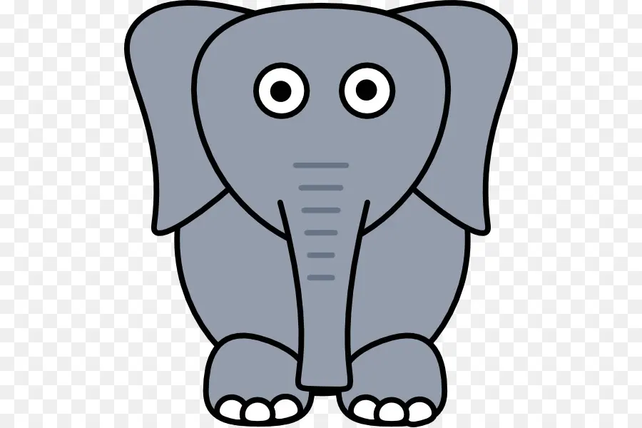 Éléphant，Dessin Animé PNG