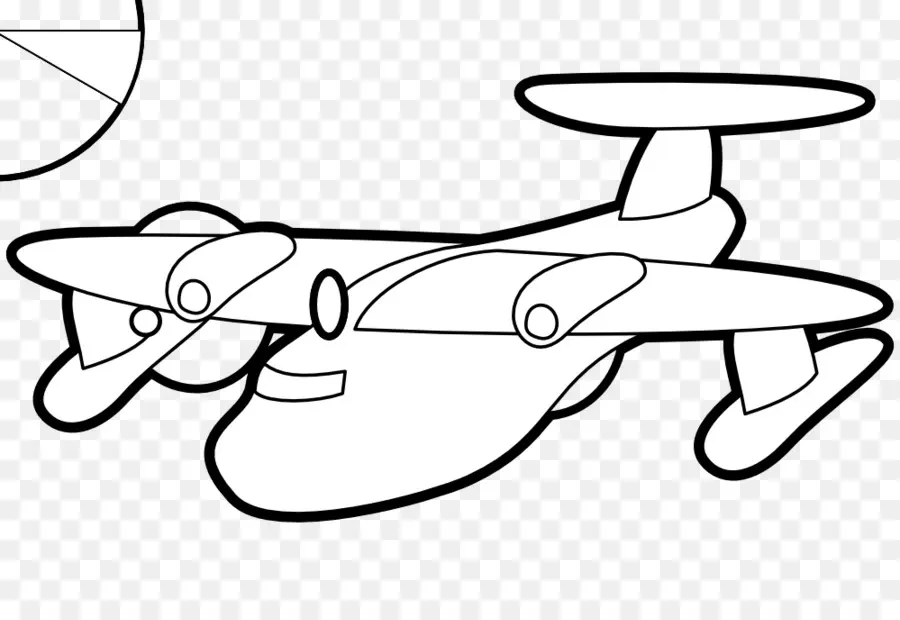 Avion De Dessin Animé，Aéronef PNG