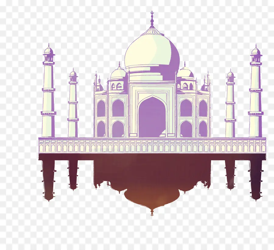 Taj Mahal，Affichage à Led PNG