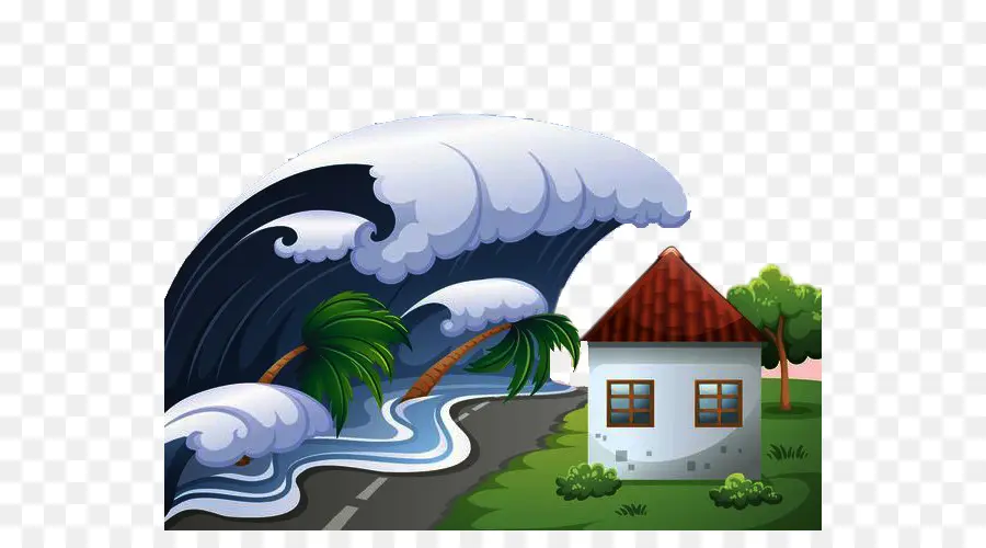 Tsunami，Royaltyfree PNG