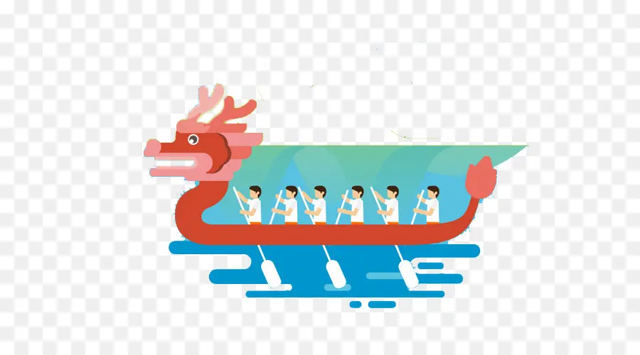 Bateau Dragon，Eau PNG