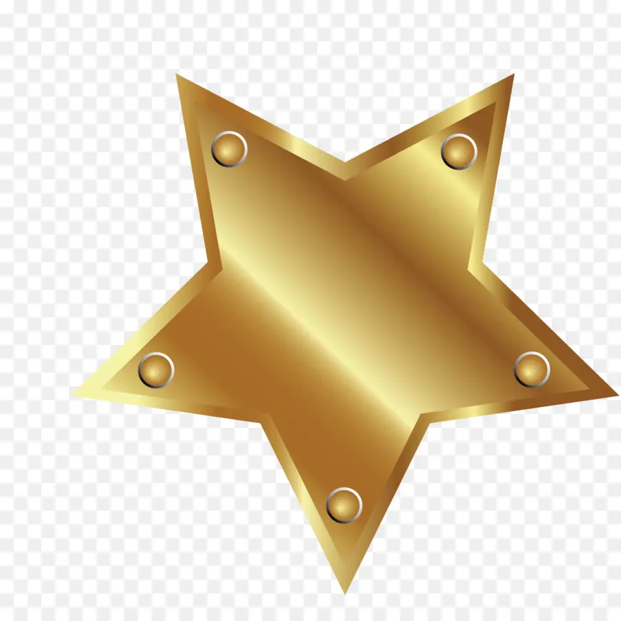 étoile D'or，Badge PNG