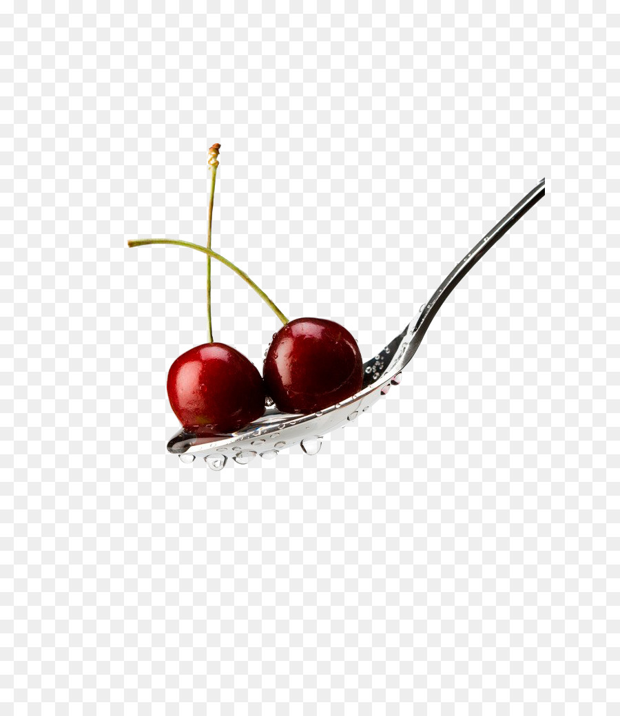 Cerises，Cuillère PNG